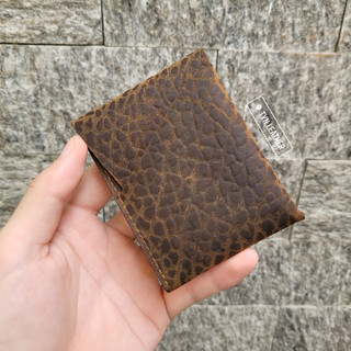 Ví card mini da bò thật 100% - Đồ da thật Tynleather