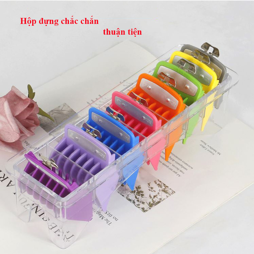 Cữ tông đơ bộ 8 cây độ dài từ 3mm-25mm