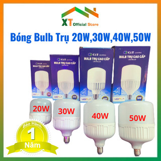 Bóng đèn Bulb 10w,20w,30w,40w,50w tiết kiệm điện kín chống nước
