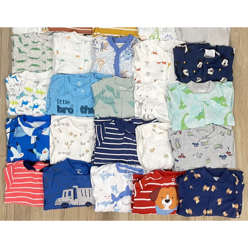 Bộ Body sleep liền tất Xuất dư mẫu đẹp cho bé trai bé gái