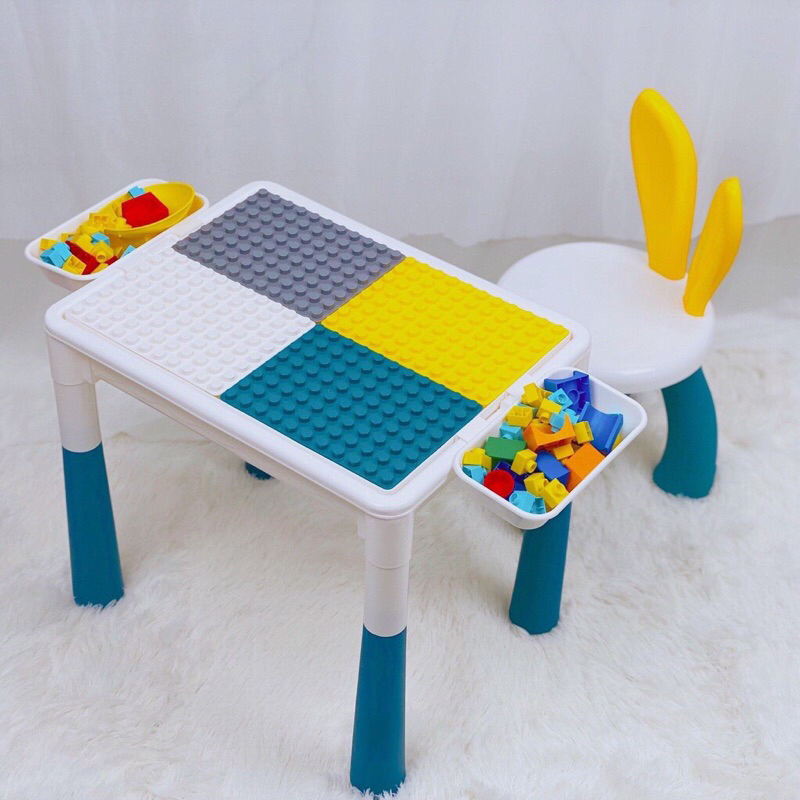 BỘ BÀN GHẾ LEGO - HỌC MÀ CHƠI, CHƠI MÀ HỌC