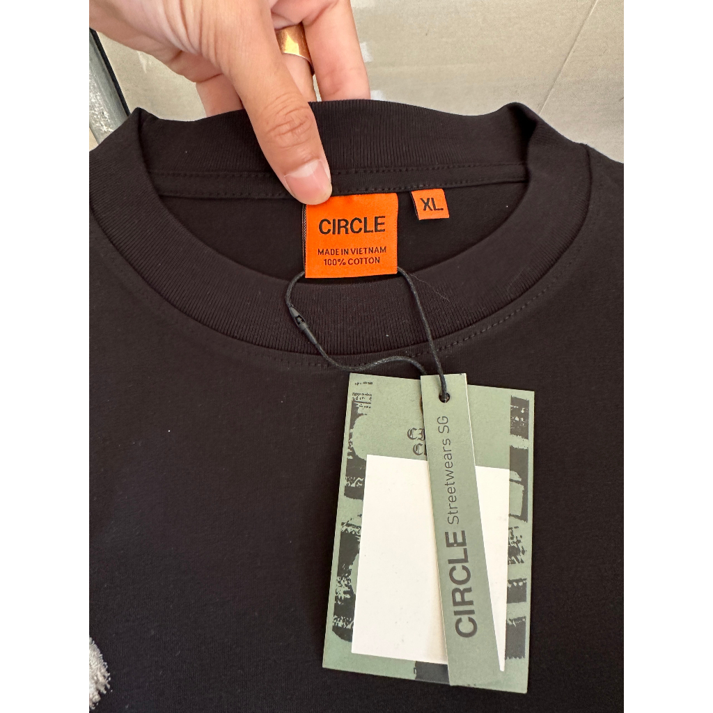 Áo thun CIRCLE HUSKY cotton cao cấp form rộng
