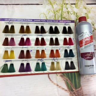 Màu nhuộm phủ bóng Sophia Platinum Colour 530ml