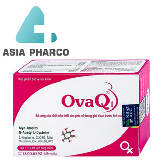 OVAQ1 TĂNG CHẤT LƯỢNG TRỨNG HỖ TRỢ ĐIỀU HÒA KINH NGUYỆT
