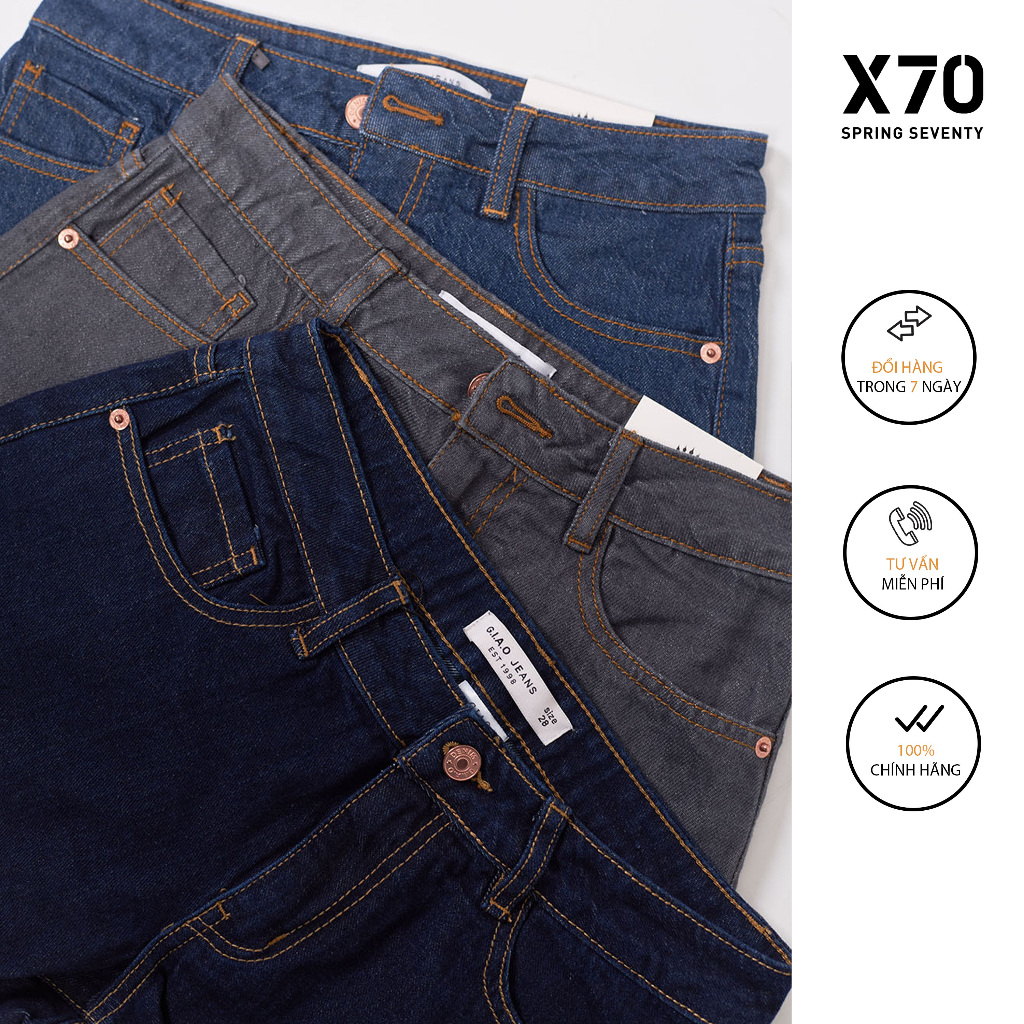 Quần Short Jeans Nữ Thiết Kế Rách Lai Thời Trang X70 - 04600013