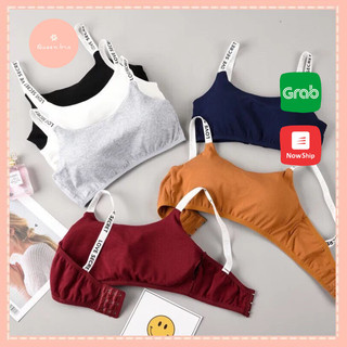 Áo bra thể thao, brallte móc cài sau cá tính, đồ nội y, lót không gọng AB021, Queennga