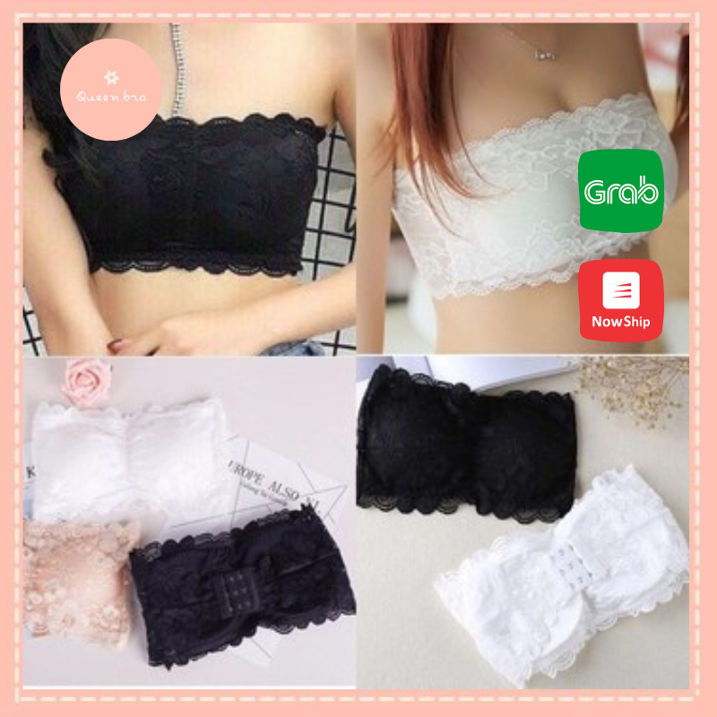 Áo bra ren hoa quây ngang gợi cảm Queennga