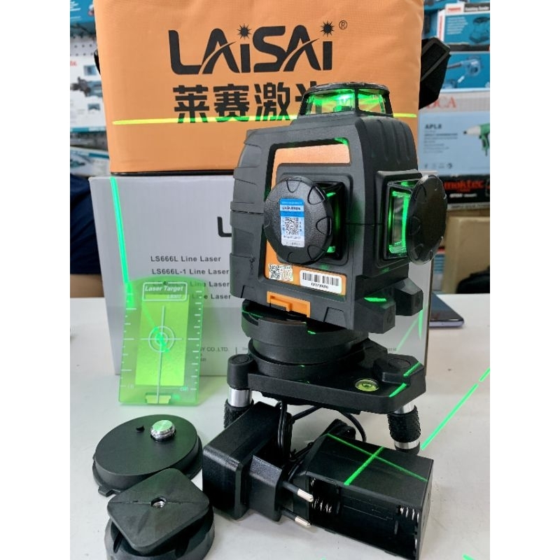 MÁY CẦN MỰC 12 TIA XANH LAISAI LSG666SL