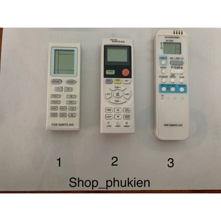 Remote máy lạnh Sanyo - Điều khiển điều hoà Sanyo