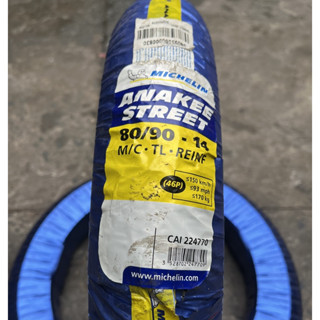 (80/90-14) Vỏ xe Michelin Anakee Street 80/90-14 M/C TL lắp được các dòng xe tay ga Vario, Vision, Click, Air Blade
