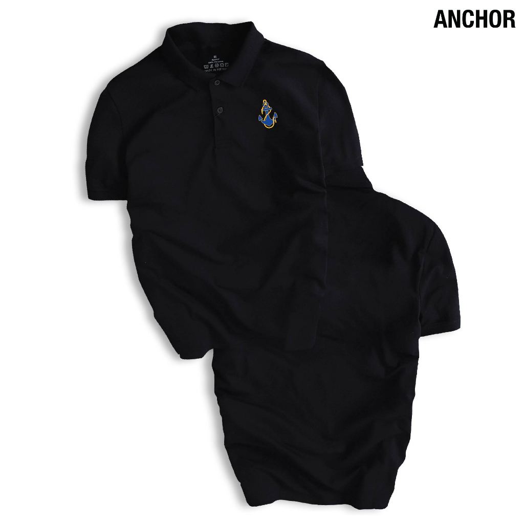 Áo thun POLO nam ANCHOR (bản 1 logo ngực) cao cấp, chuẩn form, trẻ trung, thanh lịch