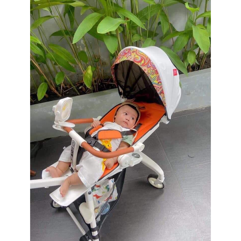 XẢ KHO XE ĐẨY GẤU V9b zon zon gấp gọn cho bé từ sơ sinh