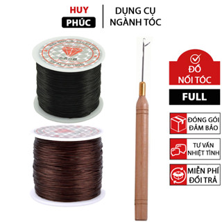 Chỉ nối tóc cao cấp, dụng cụ dây chun nối tóc lông vũ cho Salon Barber