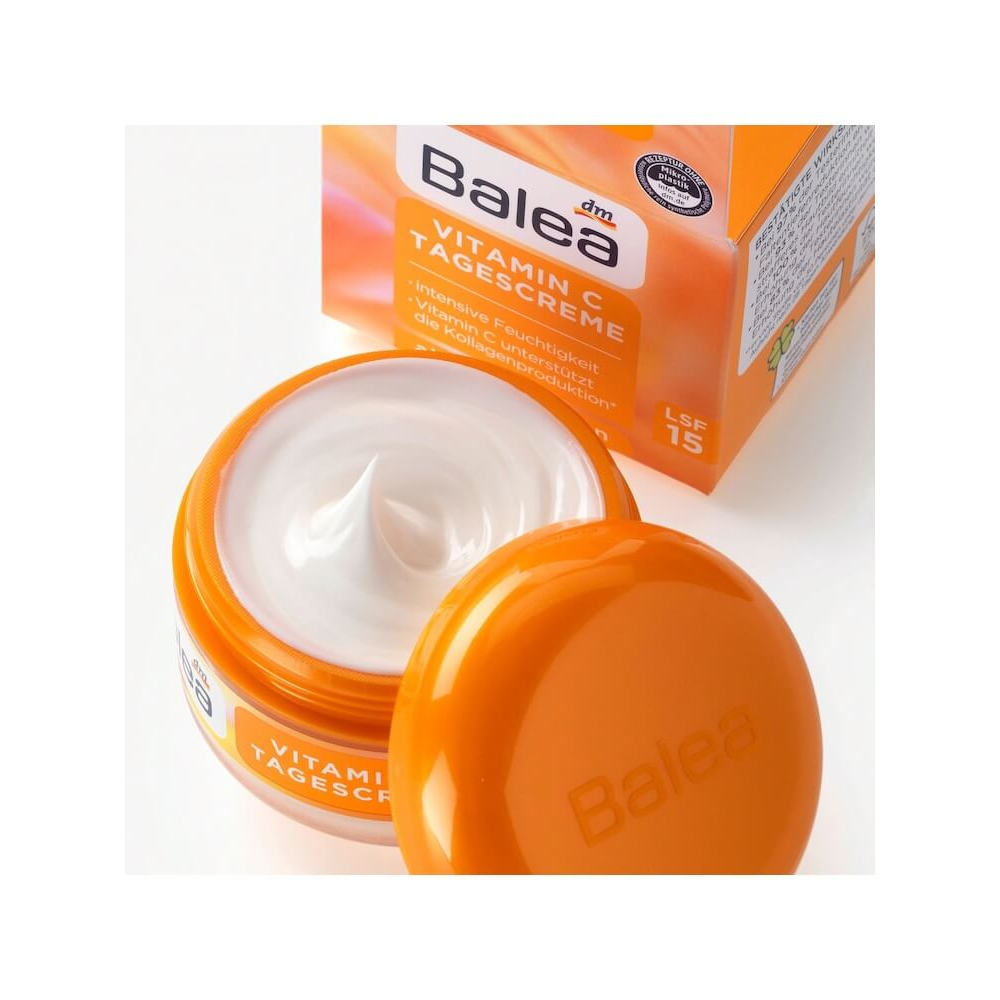 ⭐⭐⭐⭐⭐✨🌸Kem Dưỡng Da Balea Vitamin C Giúp Da Trắng Sáng, Đều Màu, 50ml🌸🌸🌸🌸