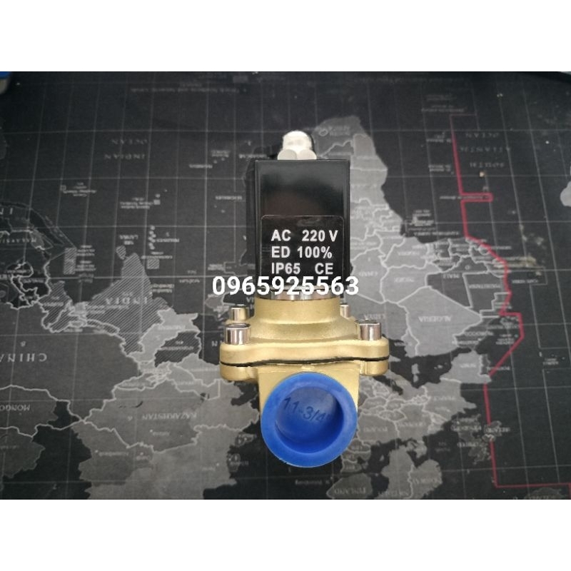 Van điện từ đồng 220V dùng cho nước, coil chống nước, chống bụi