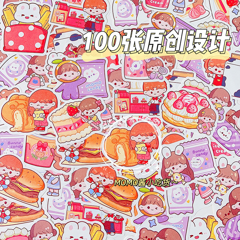 Set 100 tờ giấy note ghi chú cute