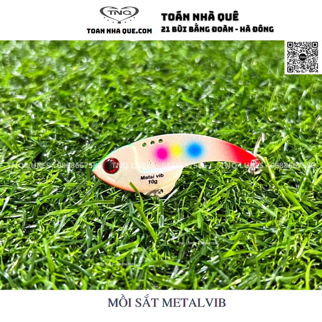 Mồi sắt Fishen 10g,12g,14g lưỡi BKK câu lóc, sộp, trê, lăng, nheo - TNQ LURES