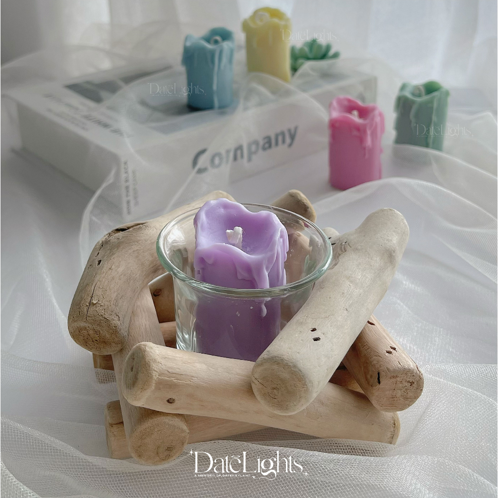 FREESHIP Nến sáp thơm Melt Your Heart-Datelights, DATENEYLAND. Nến thơm thư giãn, Trang trí, làm quà tặng