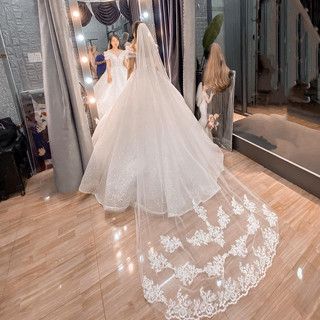 Lúp von cô dâu dài chụp ngoại cảnh