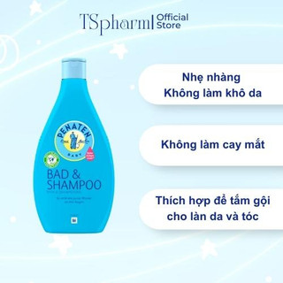 Sữa Tắm Gội Penaten Cho Bé - 400ml ( Mẫu mới )