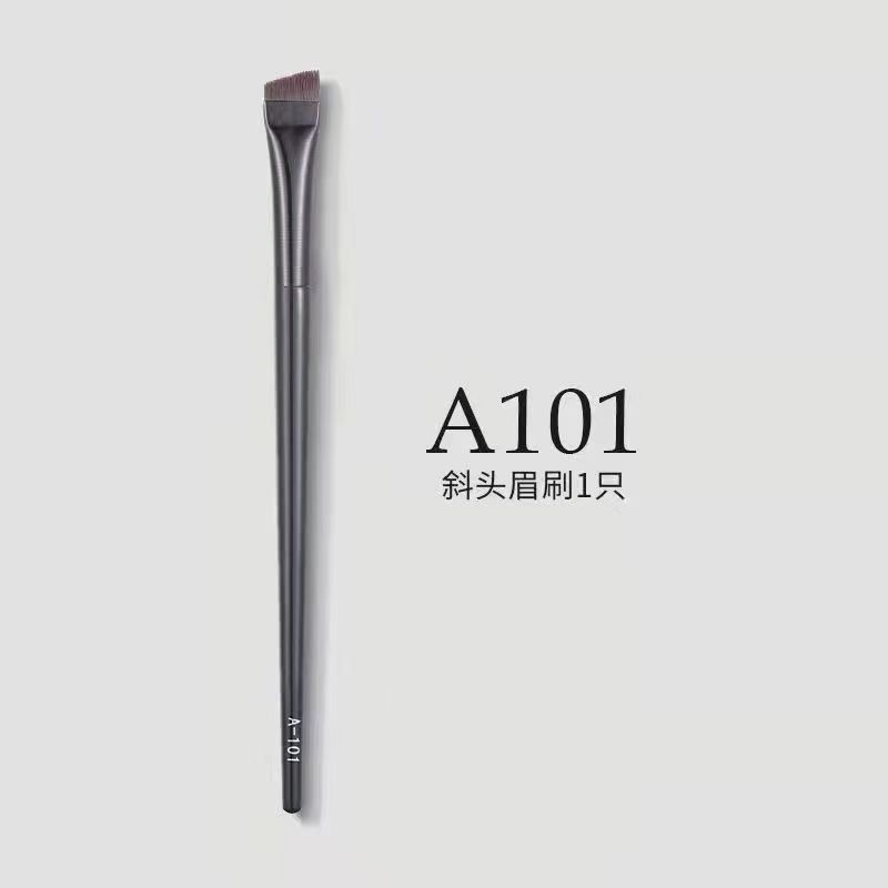 Cọ Kẻ Mắt, Cọ Tán Lông Mày Đầu Vát Siêu Mỏng Dễ Tán Phẩy Sợi Lông Mày, Kẻ Eyeliner Sắc Nét