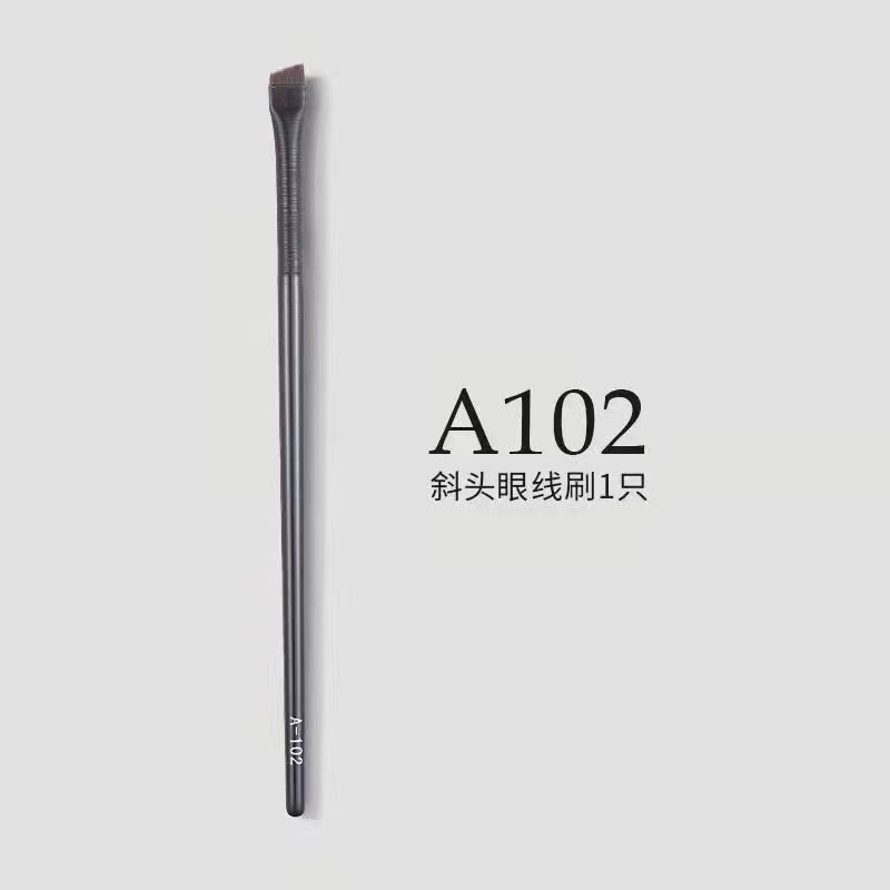 Cọ Kẻ Mắt, Cọ Tán Lông Mày Đầu Vát Siêu Mỏng Dễ Tán Phẩy Sợi Lông Mày, Kẻ Eyeliner Sắc Nét