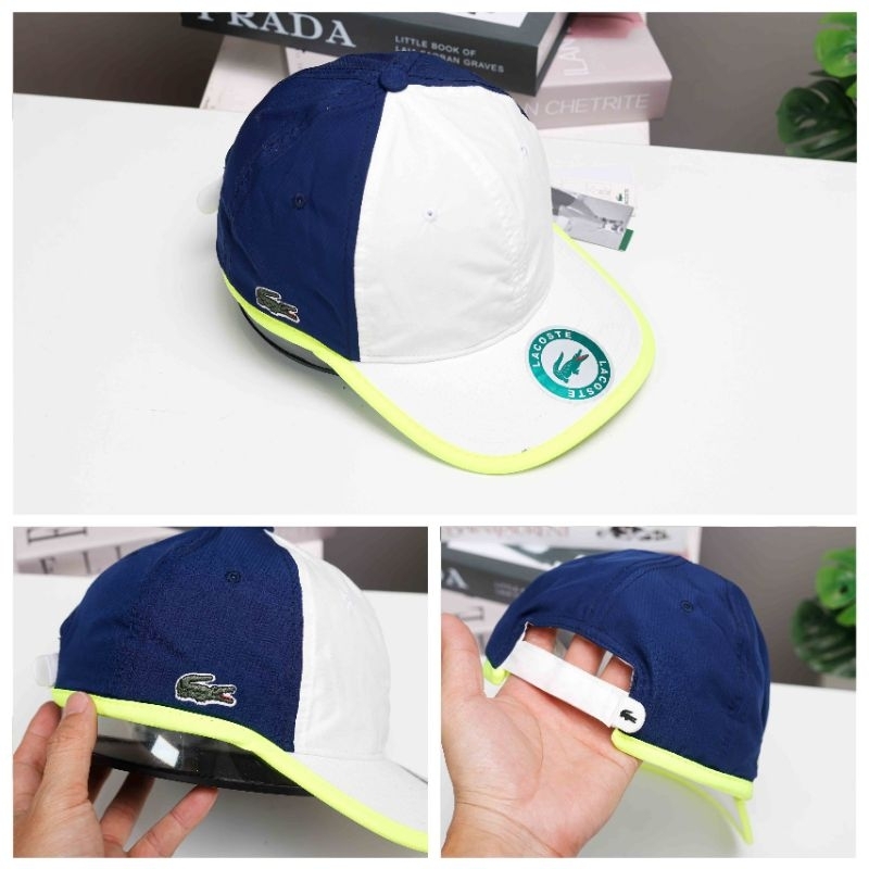 Nón kết LACOSTE chuẩn xuất, thoáng mát, phom mềm thể thao, màu sắc trẻ trung cá tính Nón free size, chất dù xịn mịn