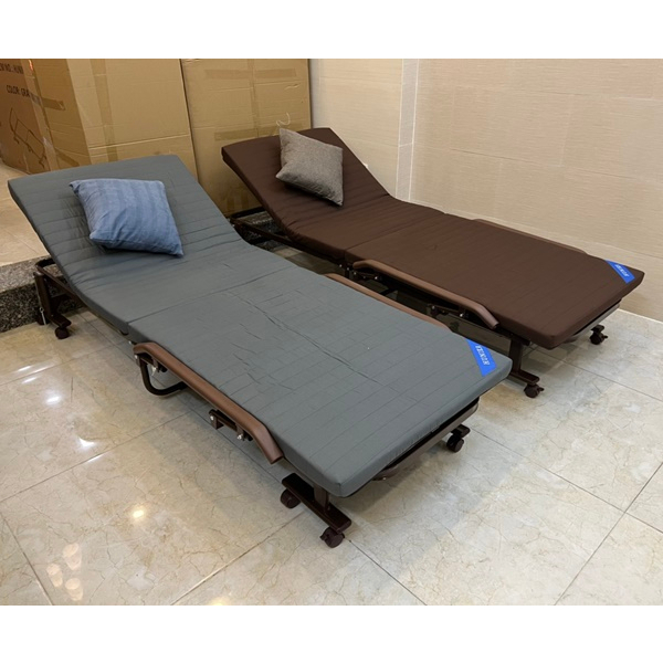 Giường gấp văn phòng đa năng kiểu Hàn Quốc HUNIKA C70 Rộng 1m dài 192cm cao 32cm tải trọng 300kg