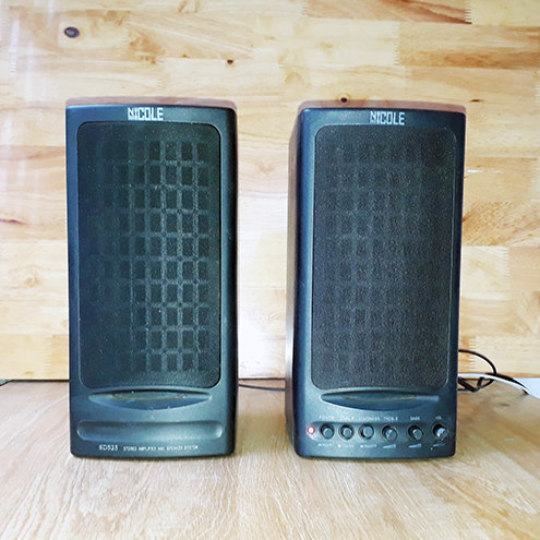 Loa vi tính NICOLE 2.0 màu đen - Model SD525 tặng kèm dây audio jack 3.5 ly
