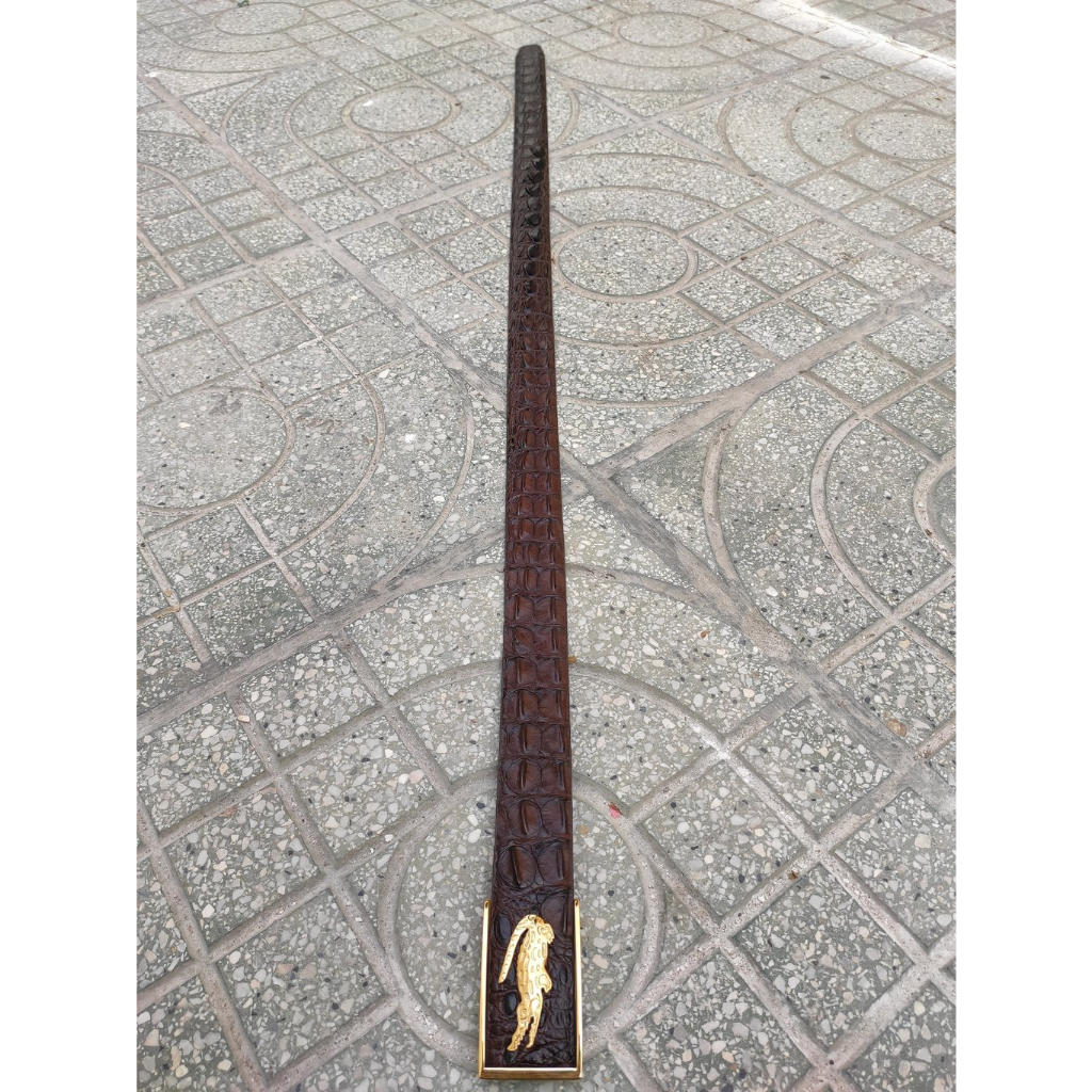 Thắt Lưng Cá Sấu Liền 4cm