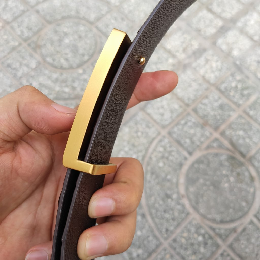 Thắt Lưng Cá Sấu Liền 4cm