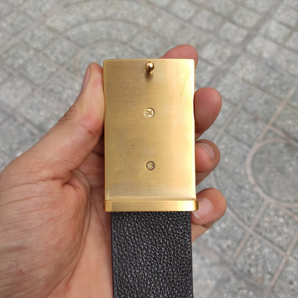 Thắt Lưng Cá Sấu Liền 4cm