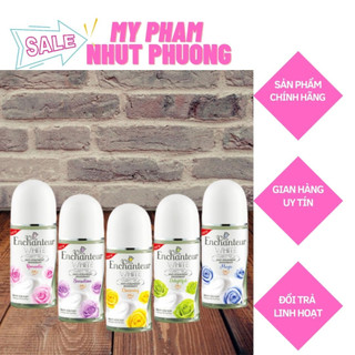 LĂN KHỬ MÙI ENCHANTEUR TRẮNG DA WHITE 50ML