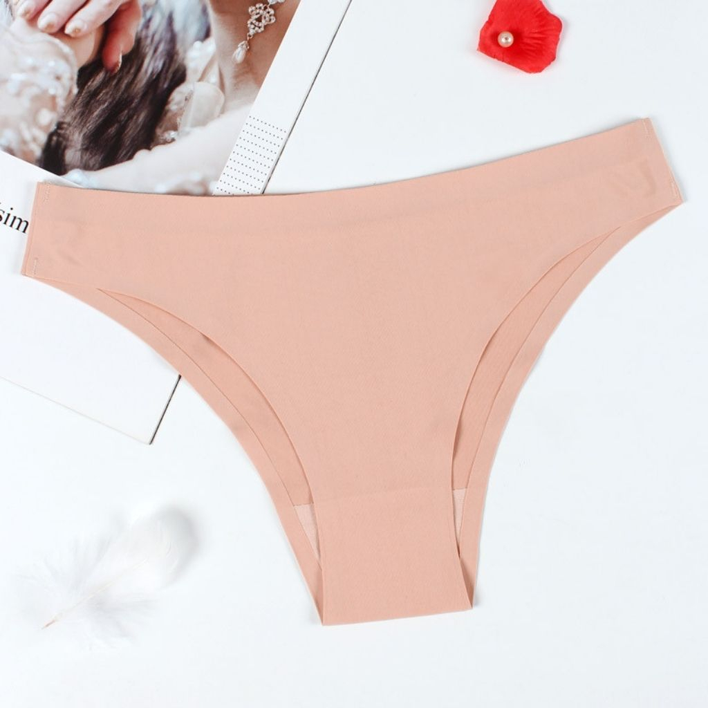 Quần lọt khe nữ sexy gợi cảm và quyến rũ, Quần lót nữ đúc su thun lạnh không đường may mềm mịn JOCOSI L957