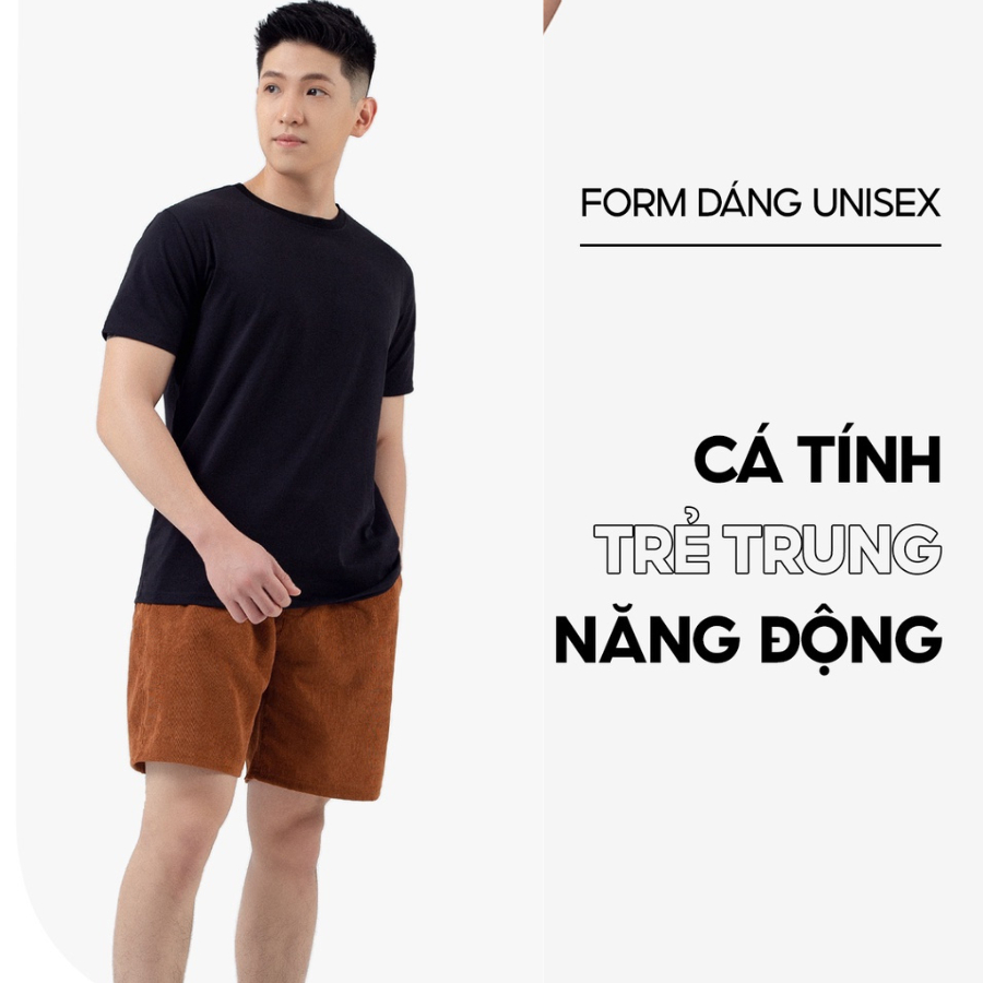 Quần Short Đùi Nhung Tăm Nam Nữ SUNDEE Form Unisex Chất Thoáng Mát Trẻ Trung Năng Động