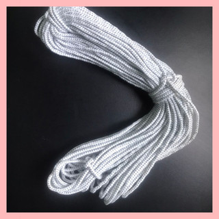 2m dây dù trắng treo võng bản 4mm.