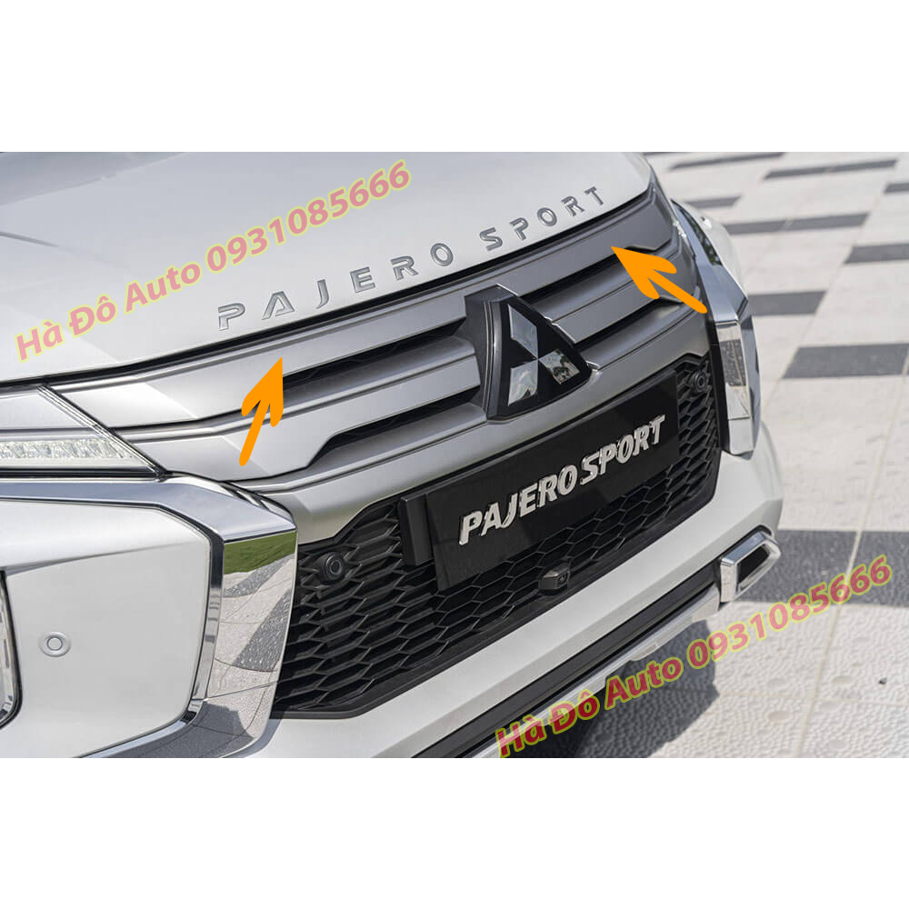 Chữ Nổi Pajero Sport Dán Nắp Capo - Tem Chữ Pajero Sport Dán Capo