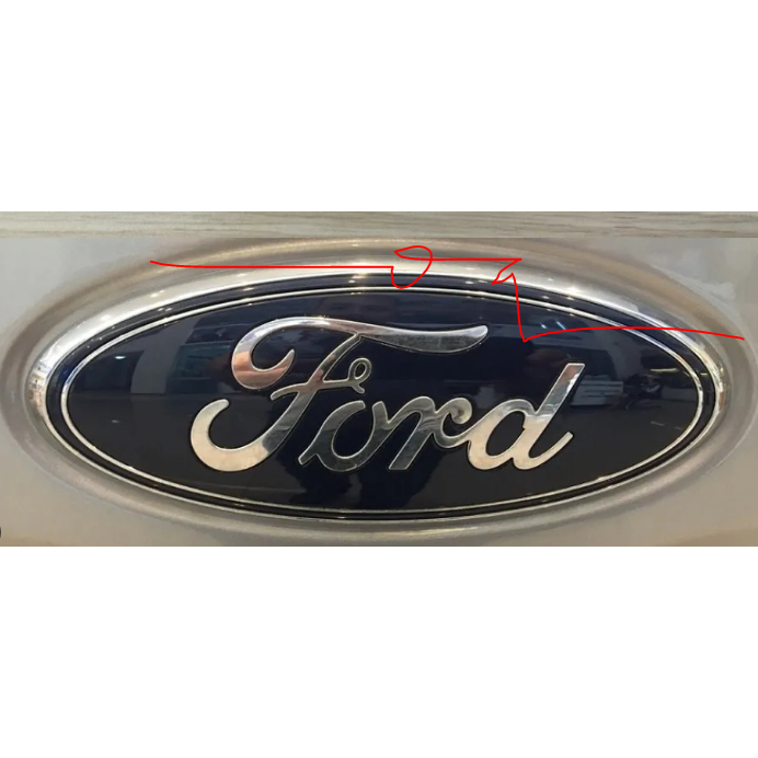Logo trước và sau xe Ford Transit