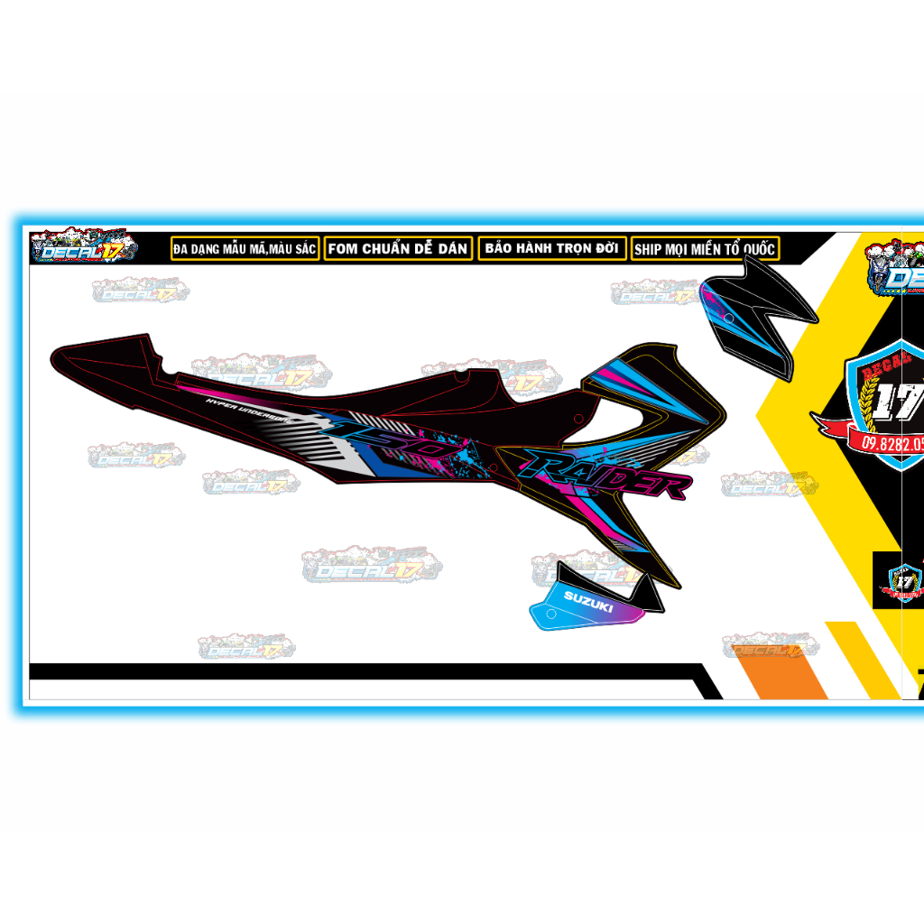 TEM CHẾ RAIDER XĂNG CƠ