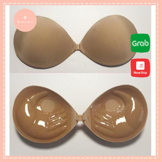 Áo dán sò bàn tay nâng ngực, miếng ngực nữ dán độn lót mút áo dày 3 cm, Queen.bra