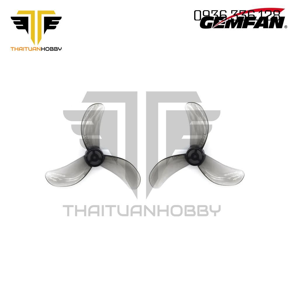 Bộ 4 Cánh Quạt Gemfan 40mm 1608 3 Lá