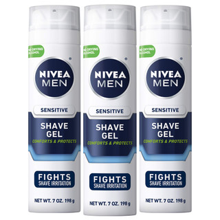 Bọt cạo râu cho da nhạy cảm nivea shave gel 198gr