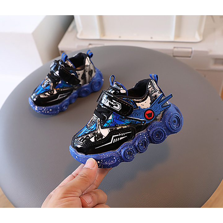 Giày thể thao người máy siêu nhẹ hàng Quảng Châu size nhí 21-29