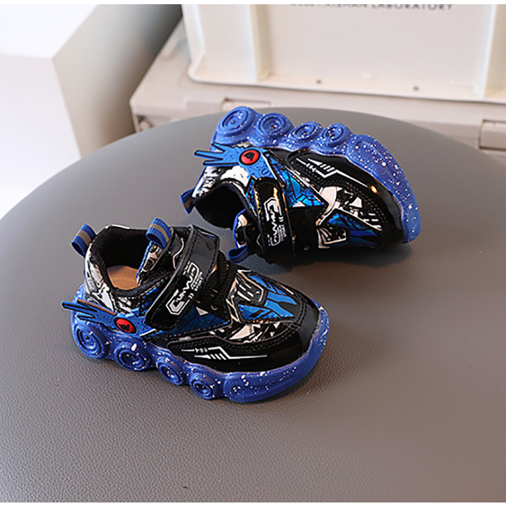 Giày thể thao người máy siêu nhẹ hàng Quảng Châu size nhí 21-29