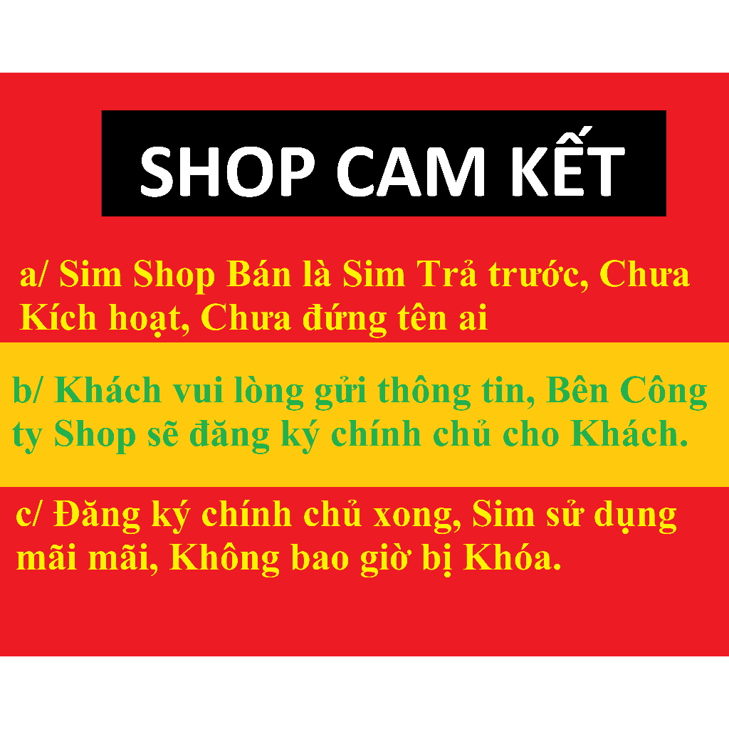 SIM 099 TRẢ TRƯỚC - CHỌN SỐ - PHỦ SÓNG TOÀN QUỐC, NGHE GỌI, NHẮN TIN, 4G, CAM KẾT CHƯA LÀM BẤT KỲ DỊCH VỤ NÀO,