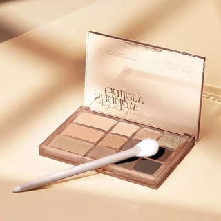 Bảng 12 ô phấn tạo khối & phấn mắt clio shade & shadow palette