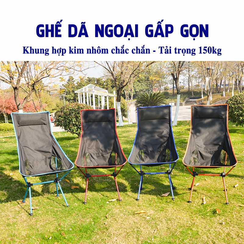 Ghế Câu Cá Có Tựa Lưng Xếp Gọn Mini Bỏ Túi Ghế Dã Ngoại Khung Hợp Kim Nhôm Gấp Gọn Tiện Lợi Ghế Du Lịch Giá Rẻ NA72