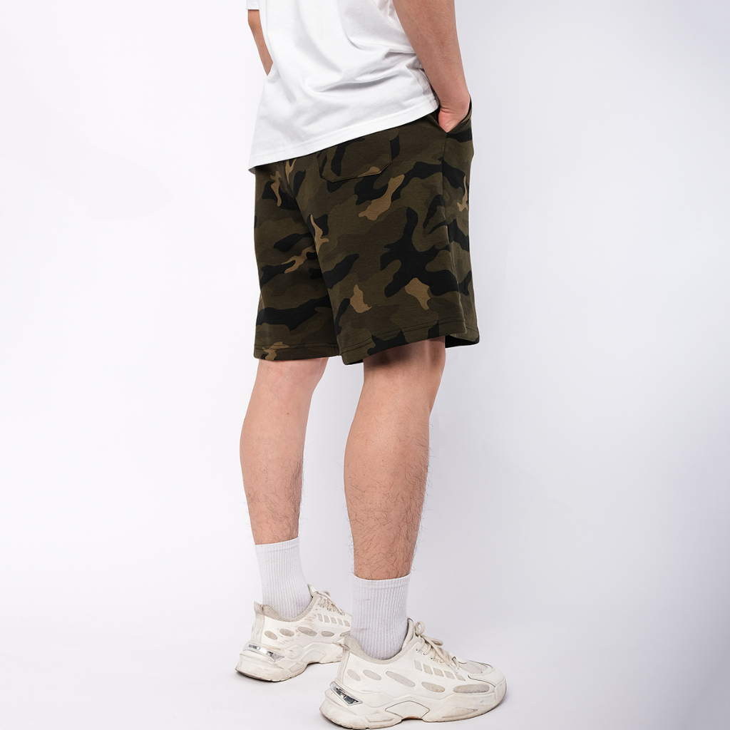 Quần short nam nữ Umebay họa tiết rằn ri, sooc đùi unisex thể thao oversize Hàn Quốc Ulzzang UMS33