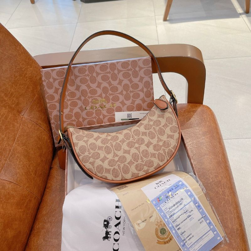 SALE Túi bầu cặp nách họa tiết size 23cm full hộp cực xinh