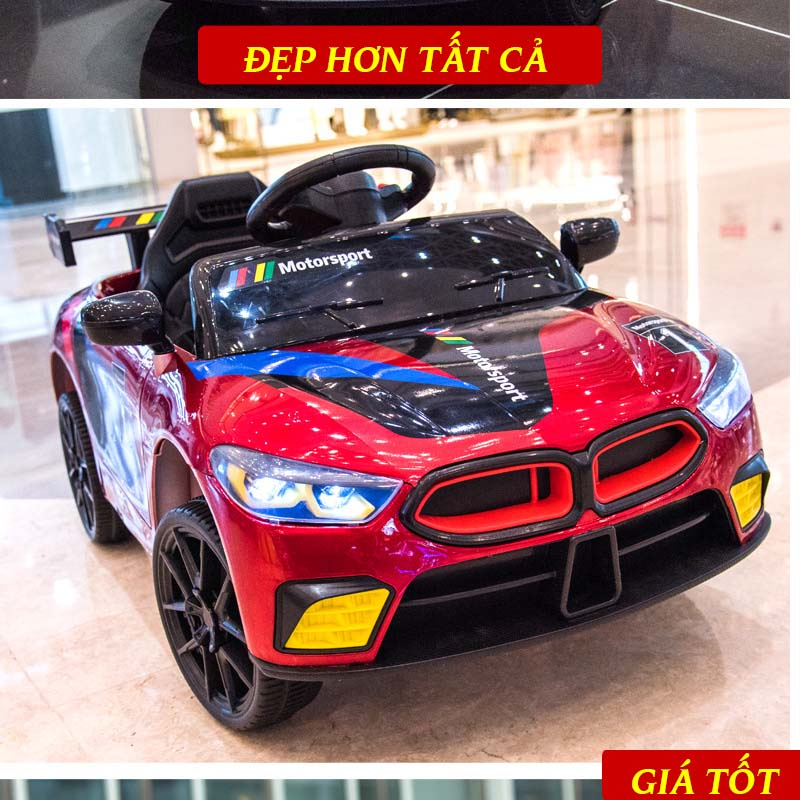 Ô tô trẻ em tự lái và điều khiển từ xa kiểu dáng sport WMT 808 | FEY5189YCC